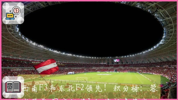 西南F3和东北F2领先！积分榜：蓉城居首 国安仅差1分 津门虎垫底